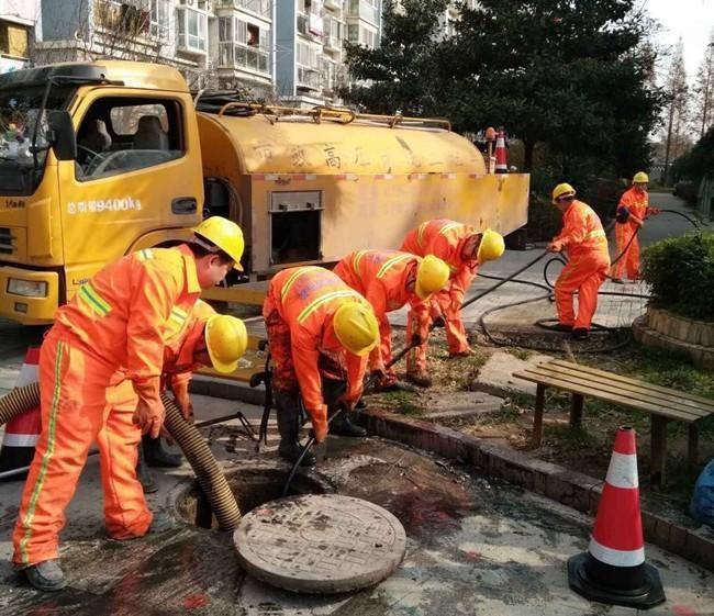 鄂州市政管道清淤