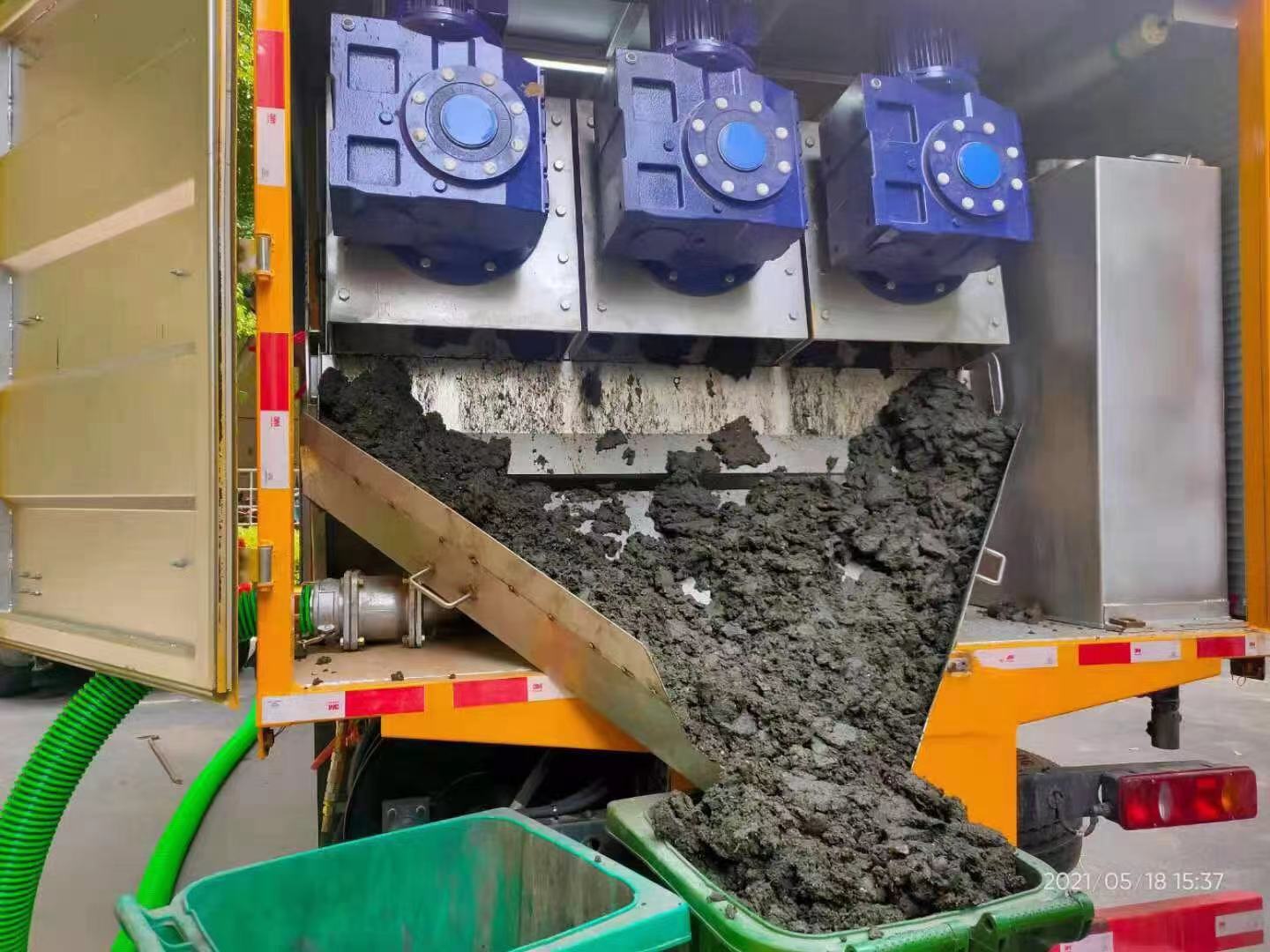 鄂州化粪池清掏城市维护站-泥浆净化干湿分离处理